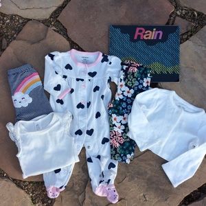 6 pieces/ The Rain Collection